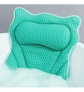 MTDLYICE Bath Pillow, Bath Pillows for Tub Neck and Back Support, Soft 4D Air Mesh Bathtub Pillow...