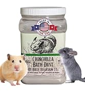 3 LB. Chinchilla Dust Bath Tub, Pet Supplies, Premium Bath Powder, Natural Dusting Powder, Pure C...