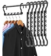 AMKUFO Closet-Organizers-and-Storage: 18 Pack Hangers-Space-Saving for Clothes-Closet-Organizer-S...