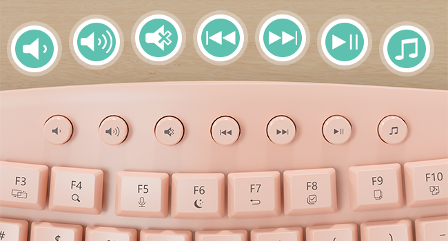 Multimedia shortcut keys