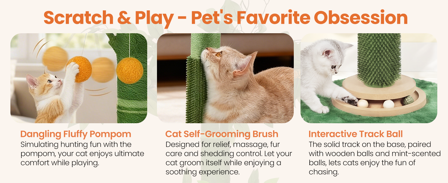 cat scratching post