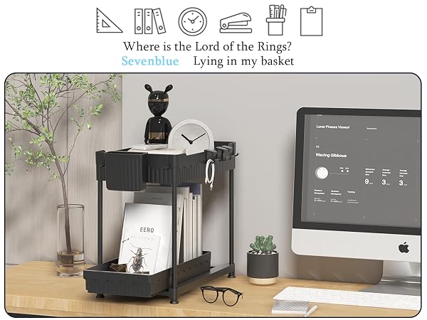 Sevenblue Study Room under sink organizer