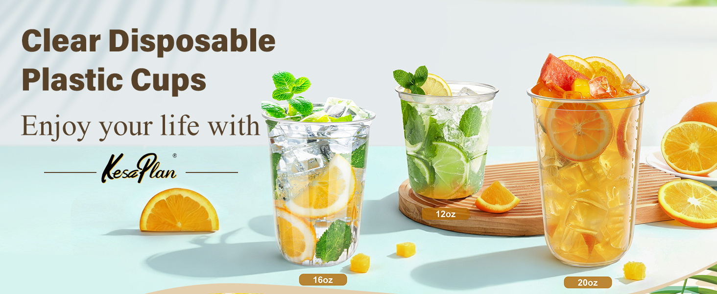 Clear Plastic Cups Disposable Wine Cups