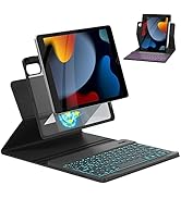 OPAKIT Magnetic Keyboard Case for iPad 9th/8th/7th Generation 10.2 inch, iPad Pro 10.5-inch Air 3...