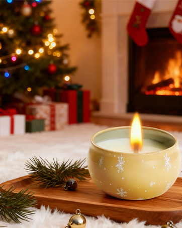 christmas candle