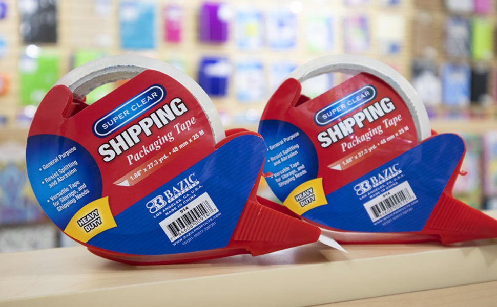 BAZIC Clear Heavy Duty Packing Tape