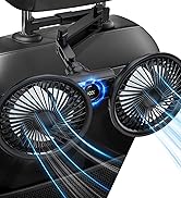 rechargeable fan for car
