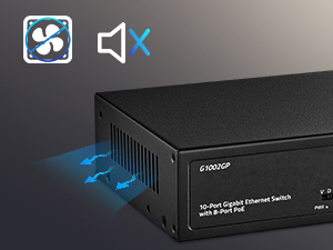 10 port gigabit poe switch