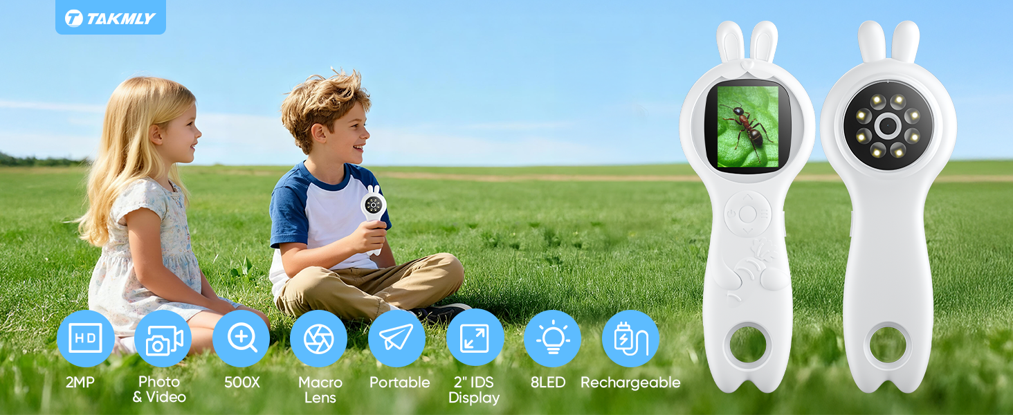 digital microscope with screen