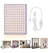 BamoAcc CMYK Lithophane LED Backlight Board Kit for Bambu Lab P2S/H2D/X1/P1P/A1(Adjust Brightness...