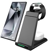 Wireless Charger for Samsung, ADADPU 3 in 1 Charging Station for Multi Devices,Fast Charger Stand...