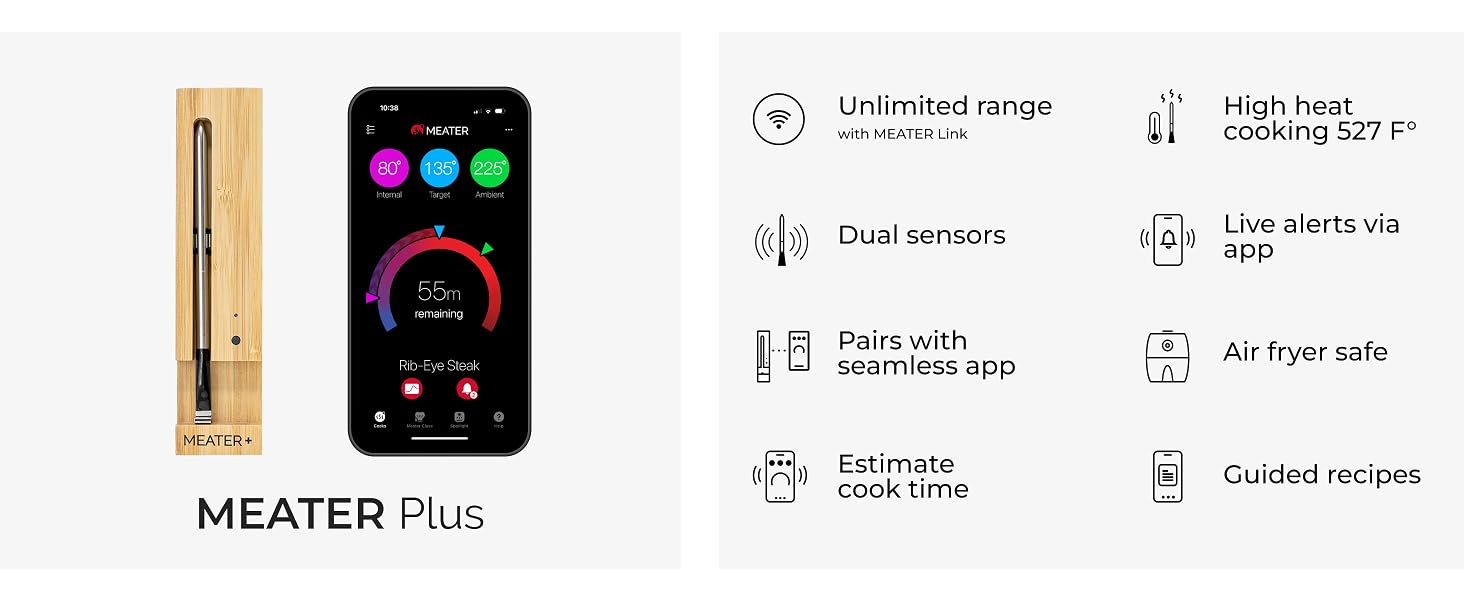 MEATER PLUS PRODUCT FEATURES