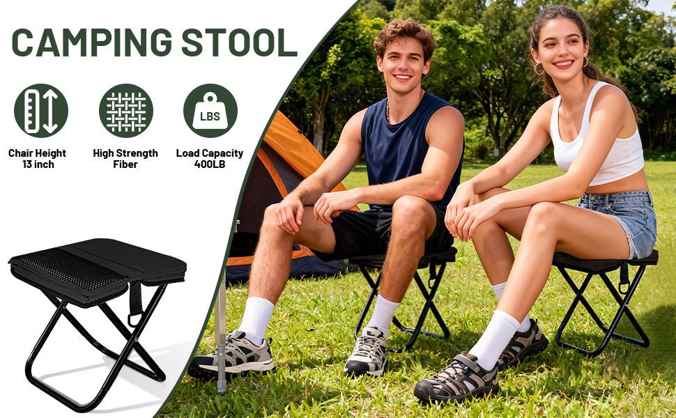 Ultra-Thin Portable Folding Stool
