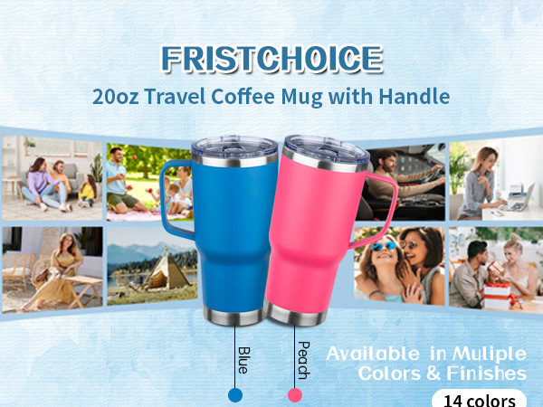 20oz tumbler with handle