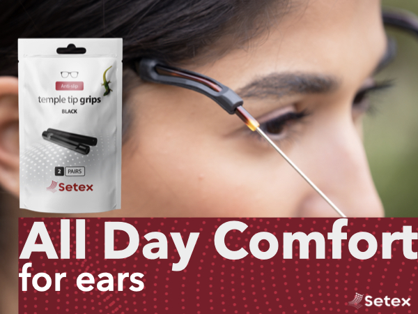 temple tips for eyeglasses silicone glasses ear grip ALL DAY COMFORT