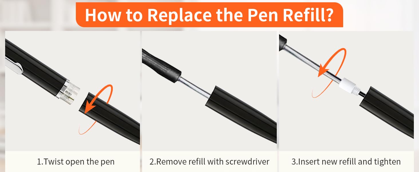 Replace Pen Refill