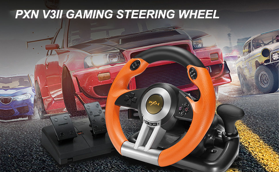 PXN V3II GAMING STEERING WHEEL