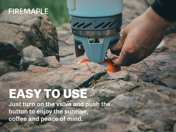 Fire-Maple Fixed Star 1 Backpacking and Camping Stove System Outdoor Propane Camp Cooking Gear