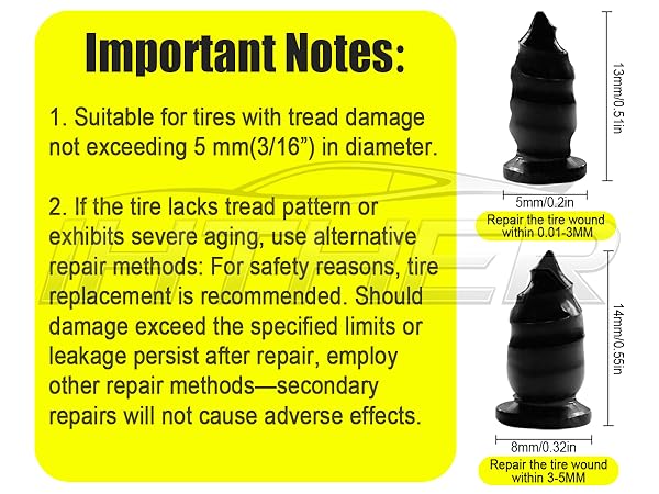 Tire Repair Rubber Nail Tire Puncture Repair