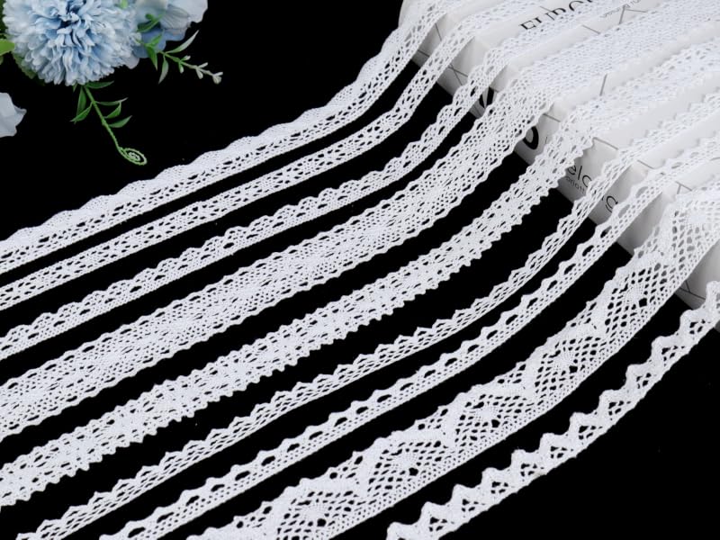 white lace ribbon trim