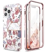 SURITCH Compatible with iPhone 13 Pro Max Case, Built-in Screen Protector for 13 Pro Max Phone Ca...