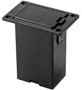 1Set Black Guitar Pickup Battery Box,Battery Guitar Case,Acoustic Guitar Pickup Parts,Case Holder...