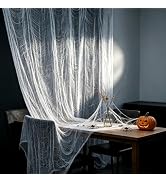 ZeeDix Halloween White Creepy Cloth 80 × 200 Inch Giant Spooky Cheesecloth Halloween Decoration S...