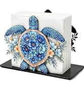 Inisajace Napkin Holder for Table, Metal Paper Napkin Standing Holder Dispenser for Dinner Kitche...