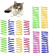 Andiker Cat Toys for Indoor Cats, 4 Big Cat Springs & 8 Small Springs Cat Interactive Toy for Swa...