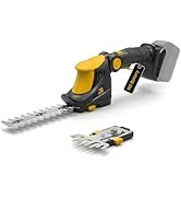 Hedge Trimmer Cordless for DEWALT 20V MAX Battery, 1200RPM Grass Trimmer Electric Hedge Trimmer, ...