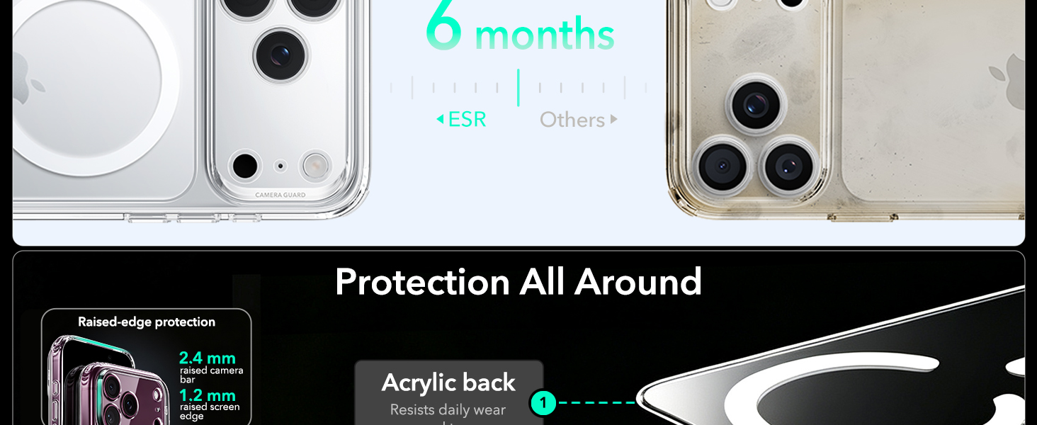 ESR Classic Hybrid for iPhone 18 Pro Max/17 Pro Max Case