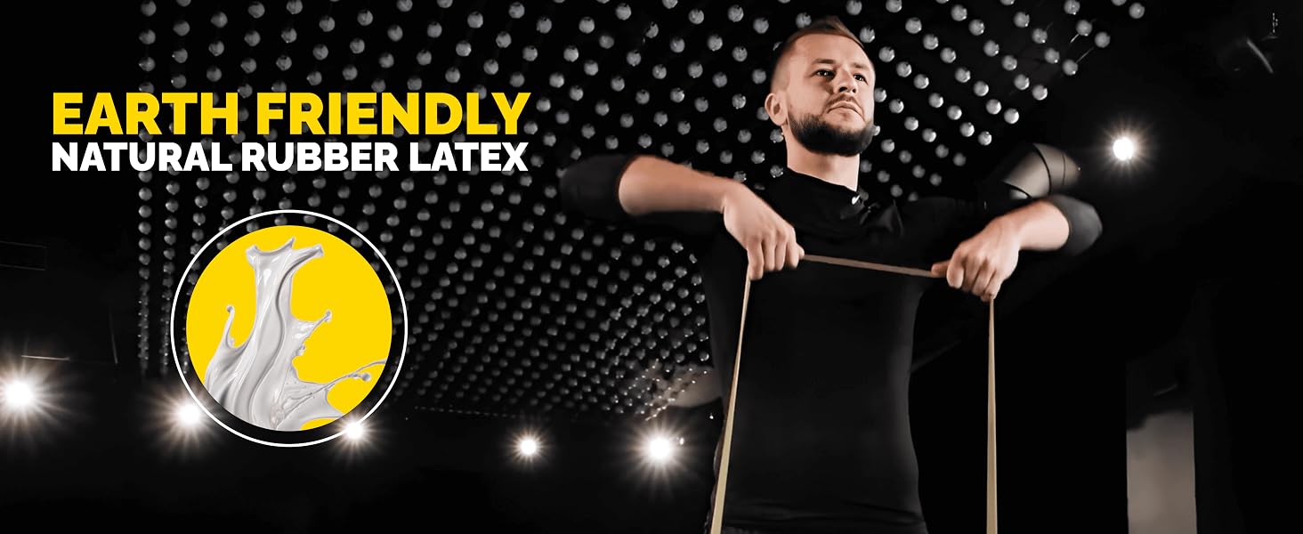 Tribe Lifting Latex Long Resistance Bands Set