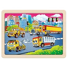 wooden puzzles for toddlers 3-5