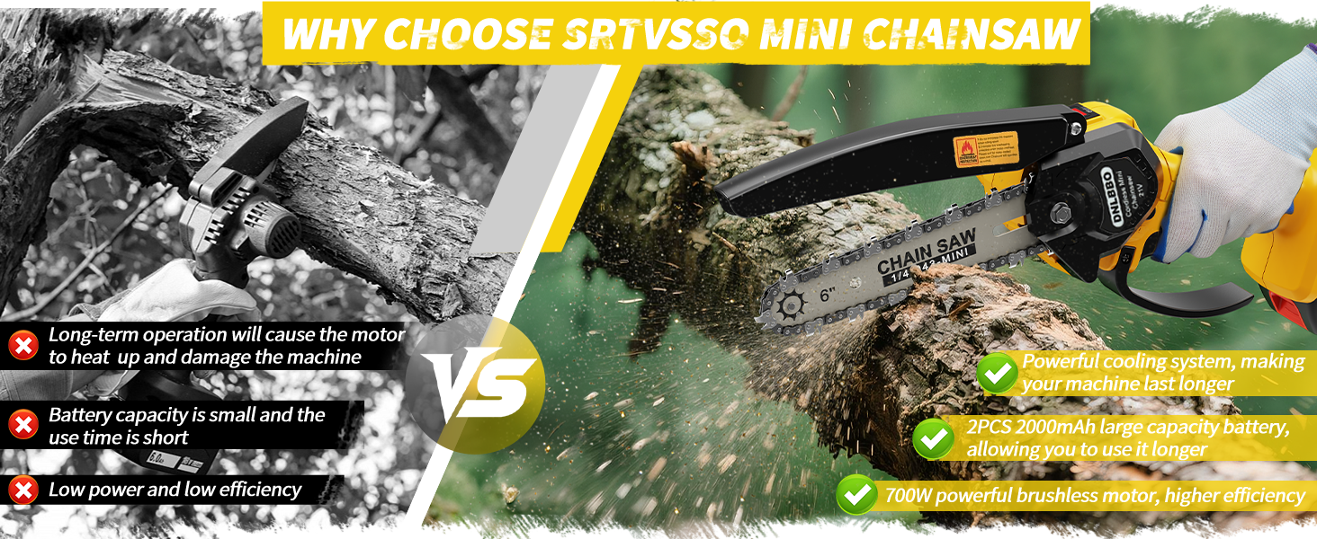 mini electric chainsaw