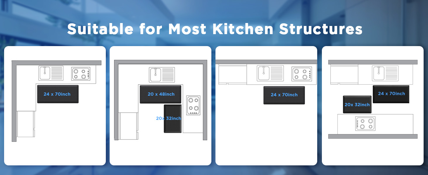 suitable for most kitchen structures