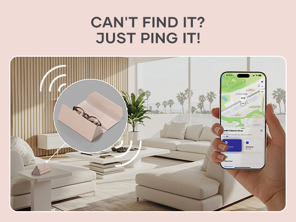 Satechi FindAll Smart Glasses Case with FindMy, Foldable, Portable, Rechargeable, Left-Behind Alerts