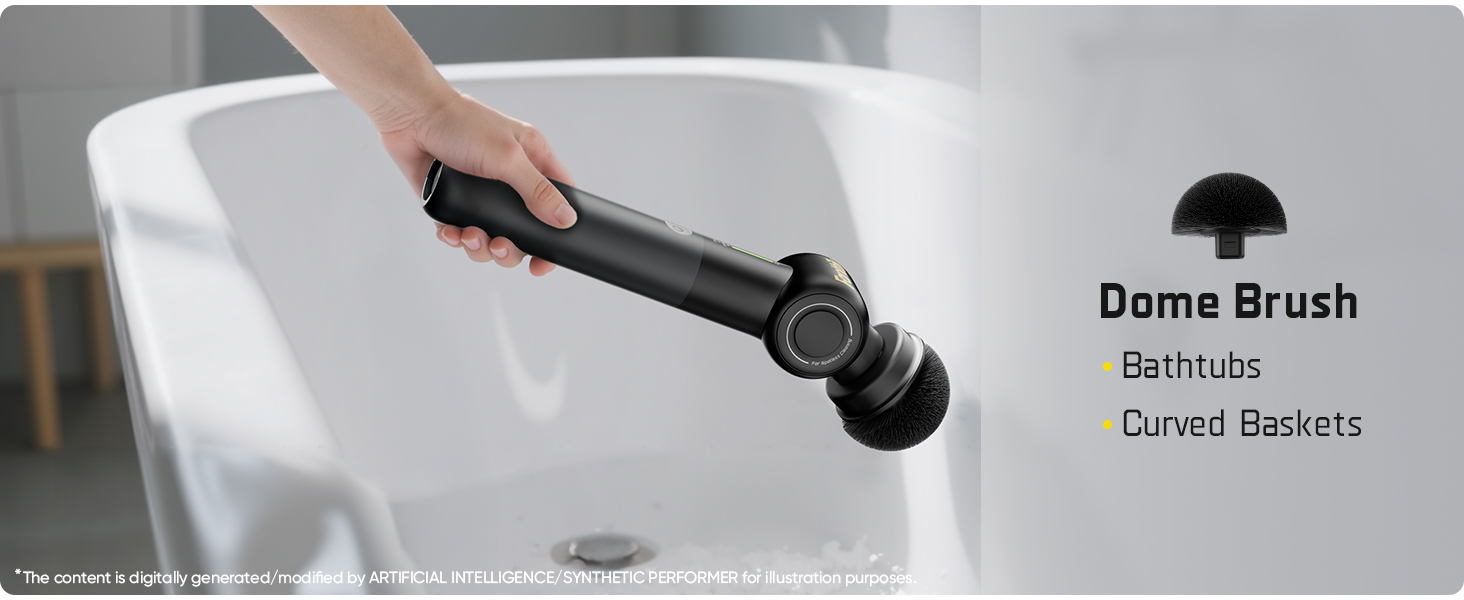 Switch. Scrub. Shine. ——6 Attachments for Every Challenge