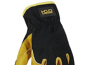 leather gardening yard work gloves men women gift