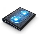 Targus 17 Inch Dual Fan Lap Chill Mat - Soft Neoprene Laptop Cooling Pad for Heat Protection, Fit...