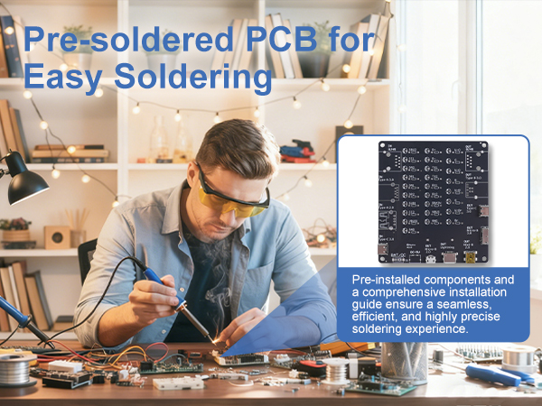 pre-soldered PCB