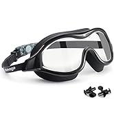 Swim Goggles No Leaking Anti-Fog Pool Goggles Swimming Goggles for Adult Men Women Youth, UV Prot...