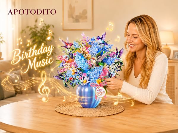 Hummingbird Birthday Card