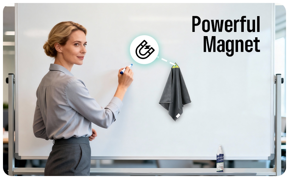 Magnetic Whiteboard Cleaning Cloth
