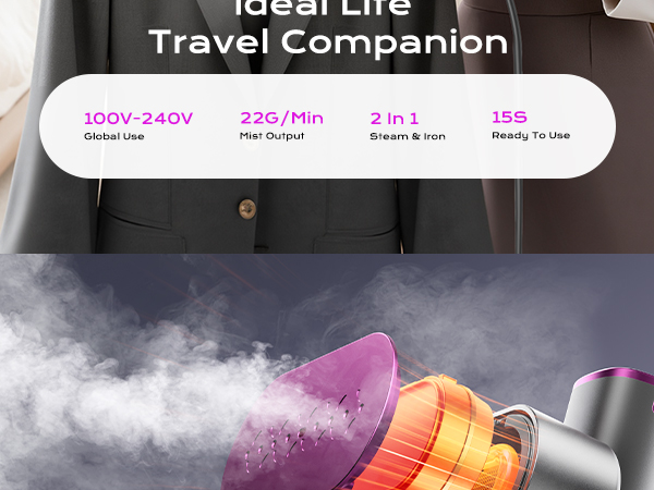 travel steamer