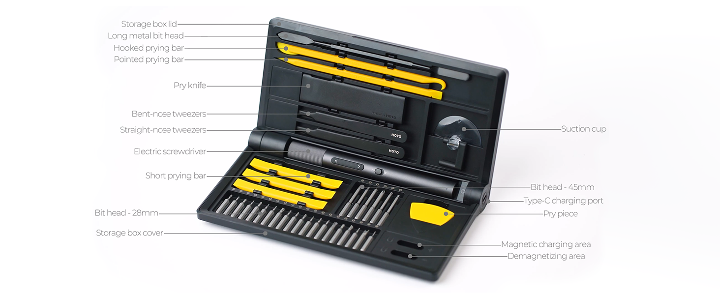 precision electric screwdriver set power screwdriver phone repair kit