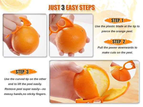 Orange Peeler Tools Citrus Peel Cutter