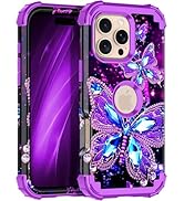 Hekodonk for iPhone 16 Pro Max Case,Glow in The Dark Three Layer Heavy Duty Shockproof Protection...
