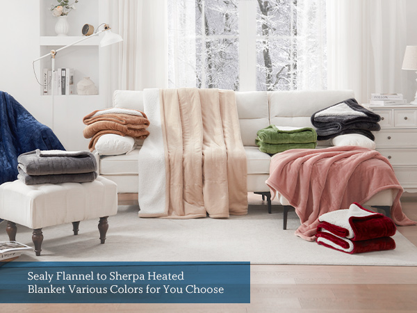 Heated Blanket throw