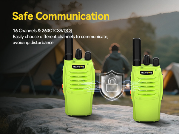 retevis walkie talkie type C two way radio walkie-talkies for adults