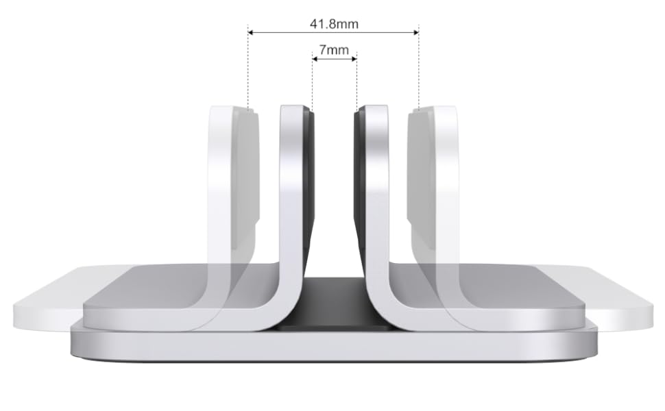 Jokitech vertical laptop stand